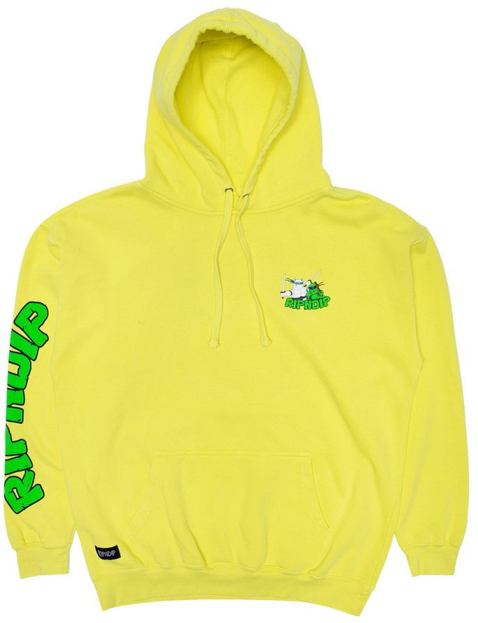 Ripndip Felpa Teenage Mutant Hoodie Neon Green Uomo - 2