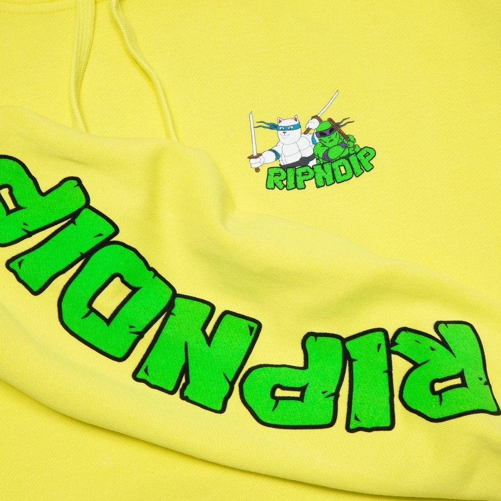 Ripndip Felpa Teenage Mutant Hoodie Neon Green Uomo - 3