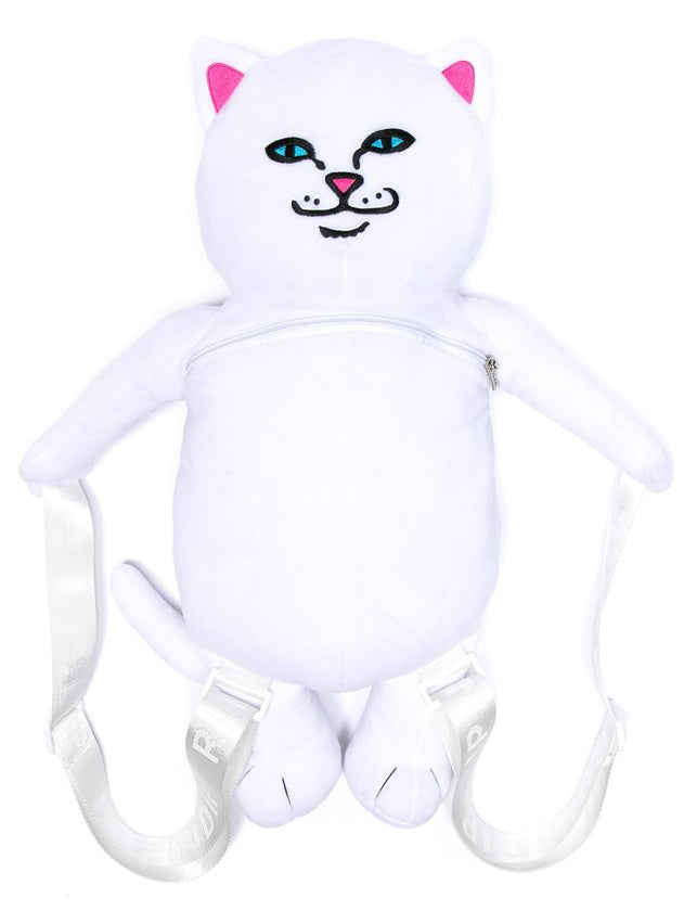 Ripndip Zaino Lord Nermal Plush Backpack White Uomo - 1