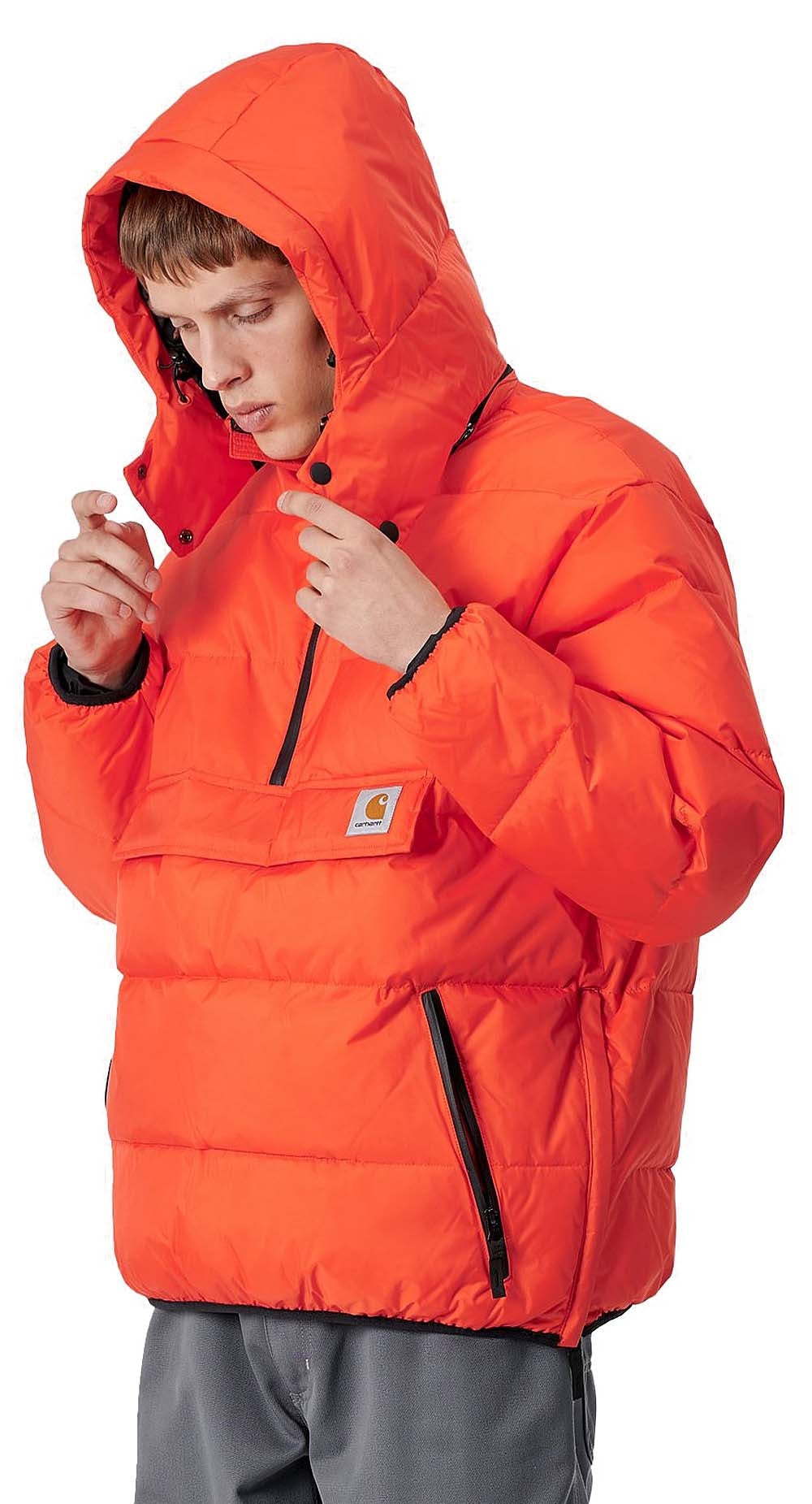 Carhartt Wip Carhartt Giacca Jones Pullover Jacket Safety Orange Uomo - 1