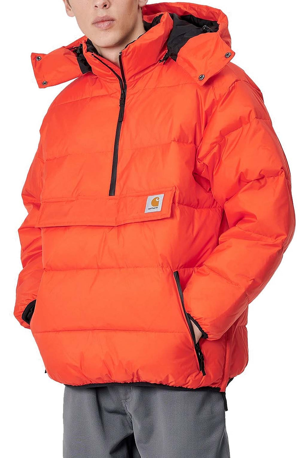 Carhartt Wip Carhartt Giacca Jones Pullover Jacket Safety Orange Uomo - 3