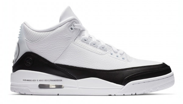 Jordan Air 3 Retro Sp Fragment Shoes White Black Uomo - 1
