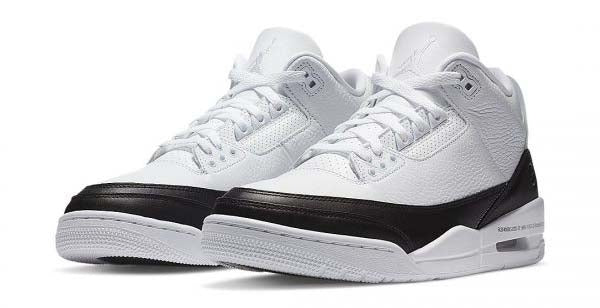Jordan Air 3 Retro Sp Fragment Shoes White Black Uomo - 2