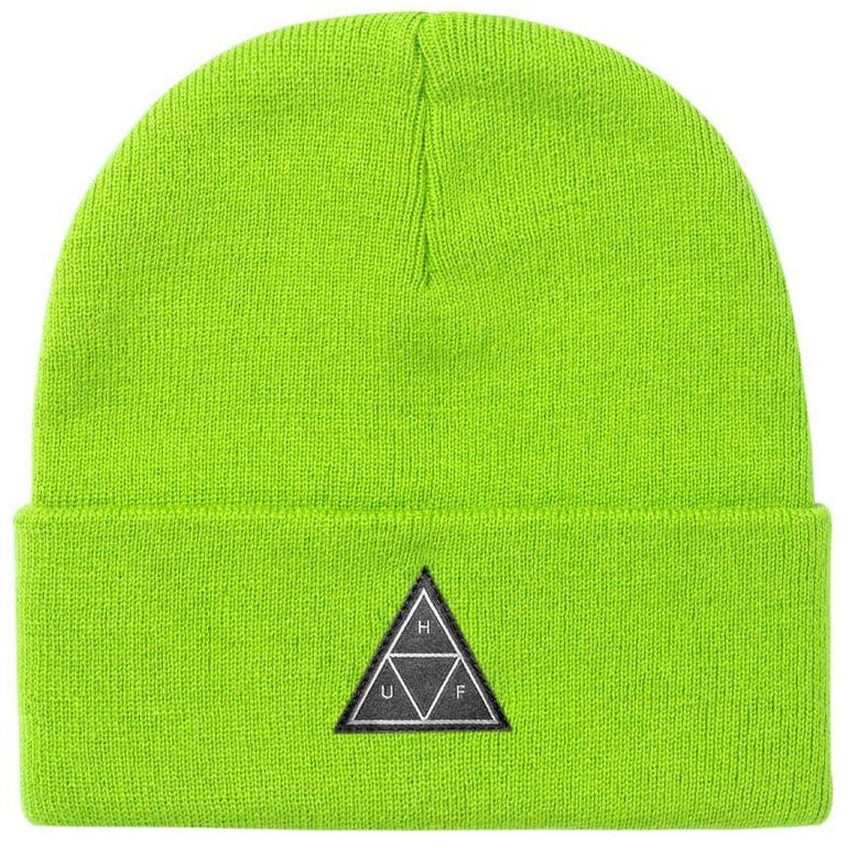 Huf Cuffia Triple Triangle Bio Lime Uomo - 1