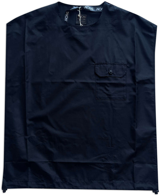  Taion T-shirt Military No Sleeve Cut Sew Black Uomo Nero