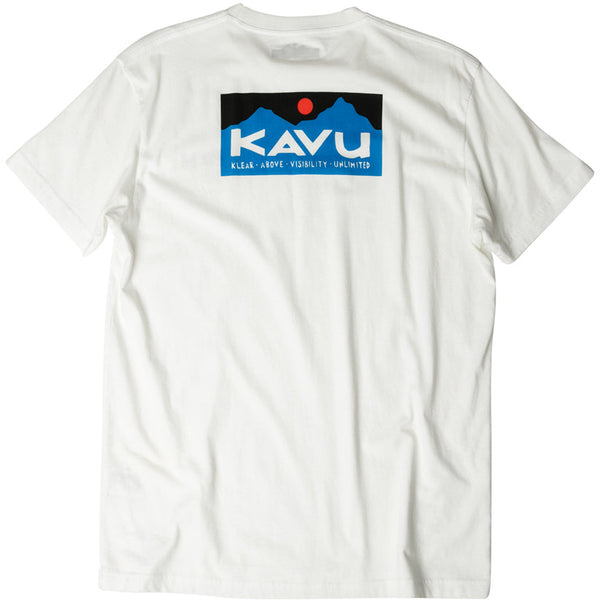 Kavu t-shirt Klear Above Etch Art off white