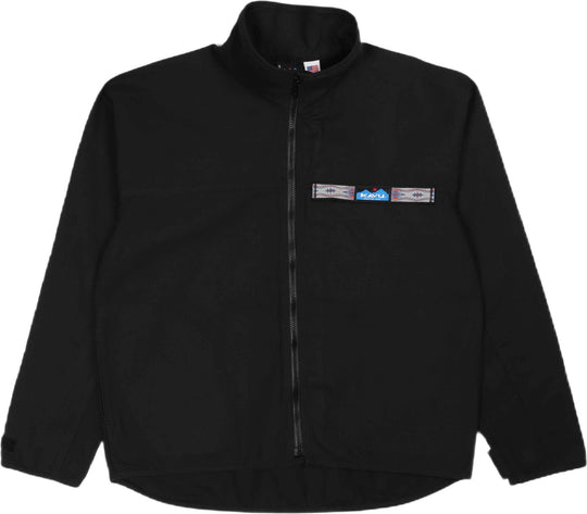 Kavu Giacca L/s Fz Throwshirt Jet Black Uomo Nero