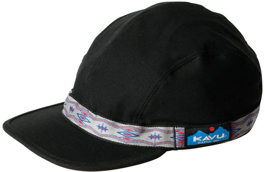  Kavu Cappello Organic Strapcap Jet Black Uomo Nero