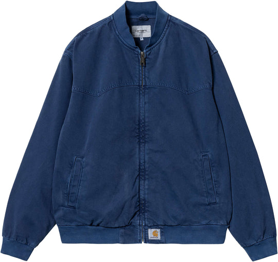  Carhartt Wip Giacca Og Santa Fe Bomber Elder Stone Dyed Blue Uomo