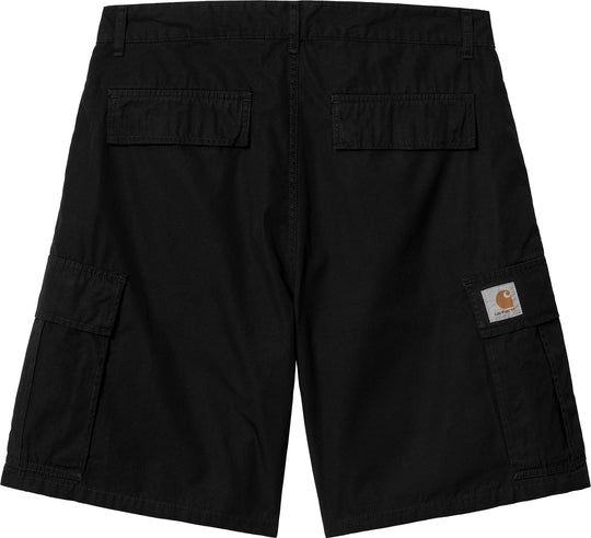  Carhartt Wip Short Cole Cargo Short Black Rinsed Uomo Nero