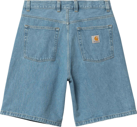  Carhartt Wip Short Brandon Short Blue Stone Bleached Uomo