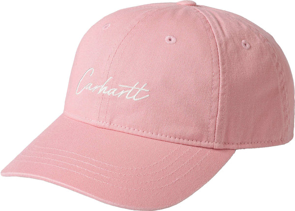 Carhartt WIP cappello Delray Cap pink wax