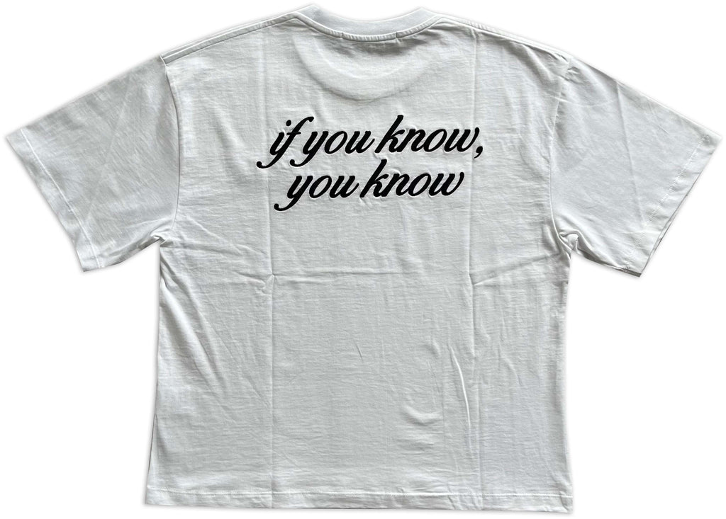  Garment Workshop T-shirt If You Know Embro Tee Brady White Uomo Bianco
