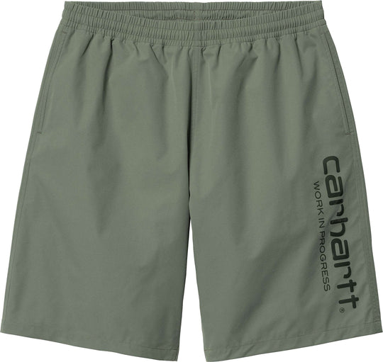  Carhartt Wip Costume Brame Swim Trunks Park Chervil Uomo Verde