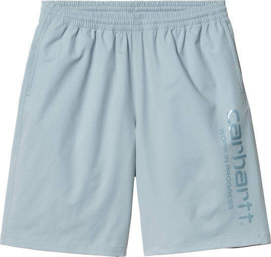  Carhartt Wip Costume Brame Swim Trunks Frosted Blue Elder Uomo