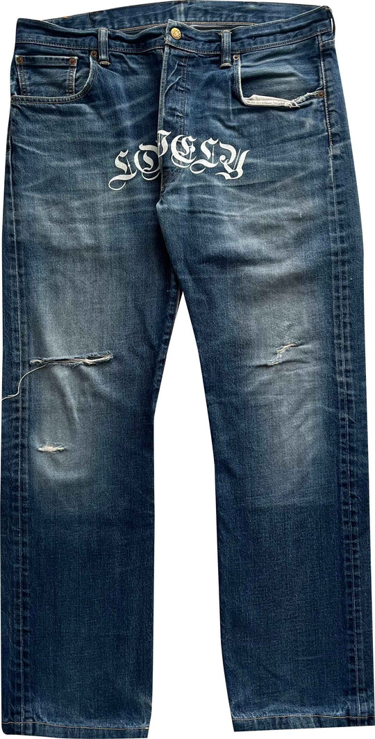  Lovely Death Dreams Jeans Strappi 26 Blue Uomo