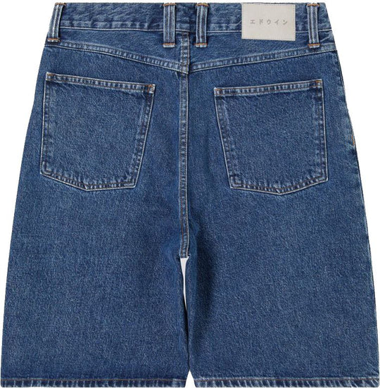  Edwin Jeans Tyrell Short Mid Marble Wash Uomo Blue