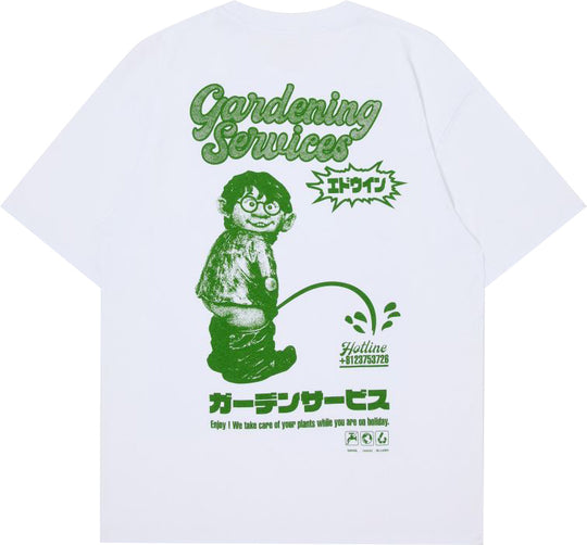  Edwin T-shirt Gardening Services Ts White Uomo Bianco