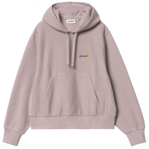 Carhartt Wip felpa W HD American Script Sweat glassy pink