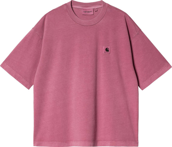 Carhartt Wip t-shirt W S/S Nelson tee magenta garment dyed