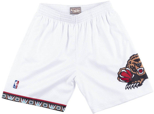 Mitchell & Ness Nba Swingman Shorts Grizzlies 98-99 White Mitchell E Ness Uomo Bianco