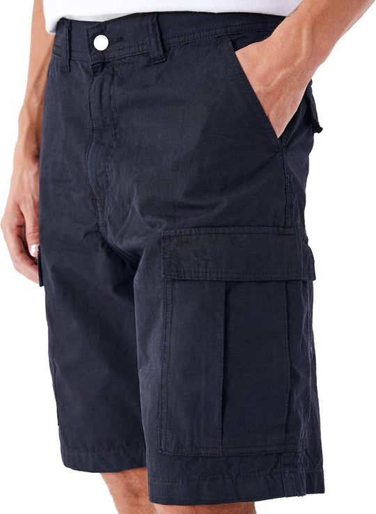  Dr Denim Hakim Shorts Black Dr. Denim Uomo Nero