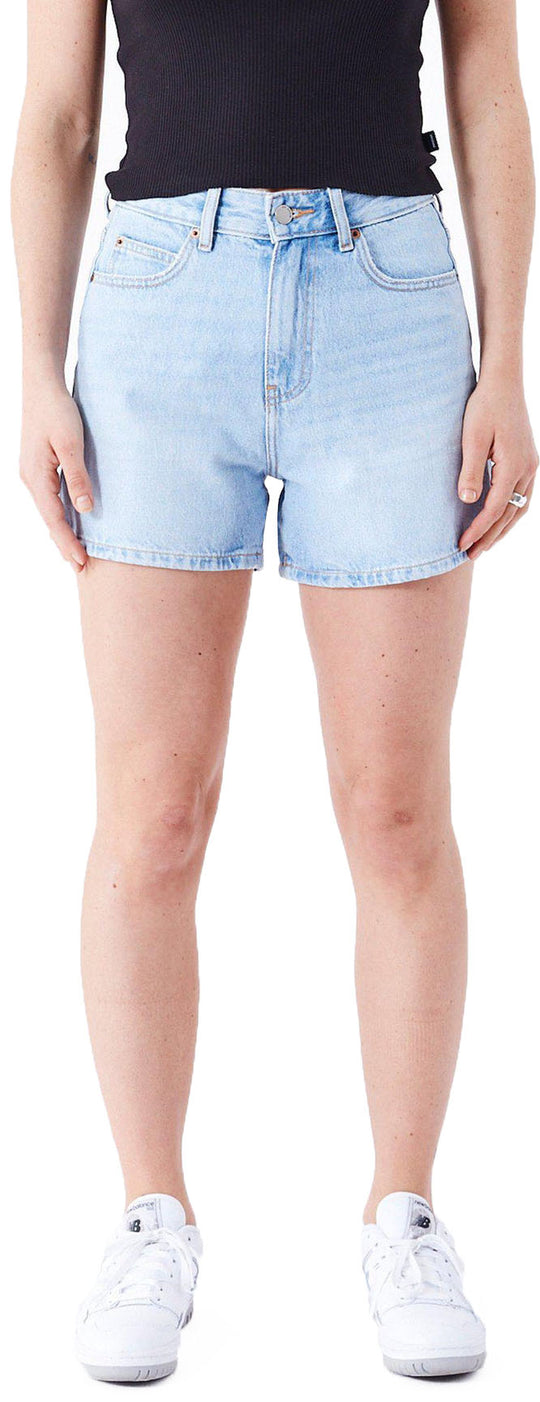  Dr Denim W Nora Shorts Stream Light Used Dr. Denim Donna Blue