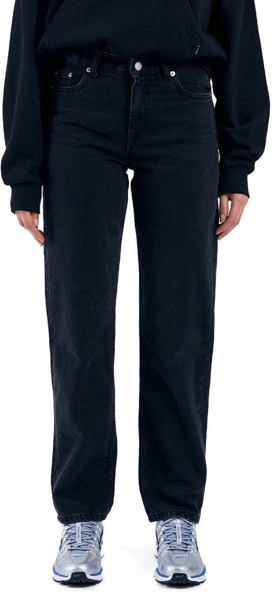  Dr Denim W Jeans Arch Black Used Dr. Denim Donna Nero