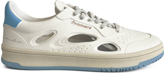  Foamers Sneakers White Beige Blue Special_unisex Bianco