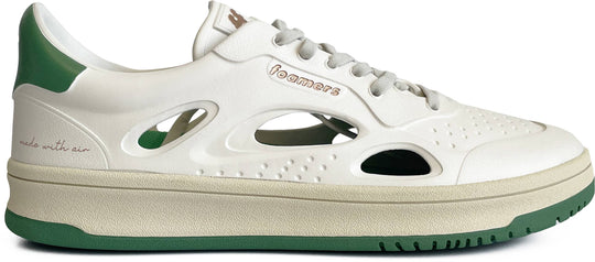  Foamers Sneakers White Beige Green Special_unisex Bianco