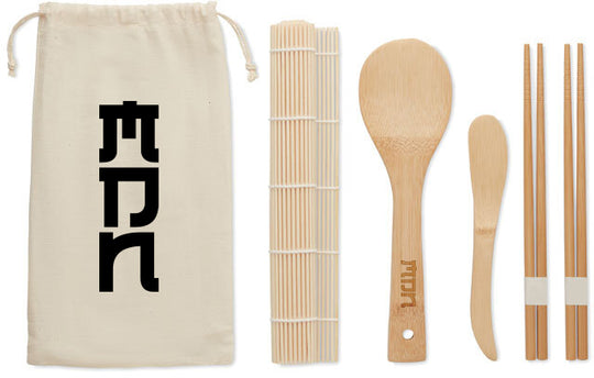  Mdn Kit Sushi Kit Natural Wood Uomo Marrone