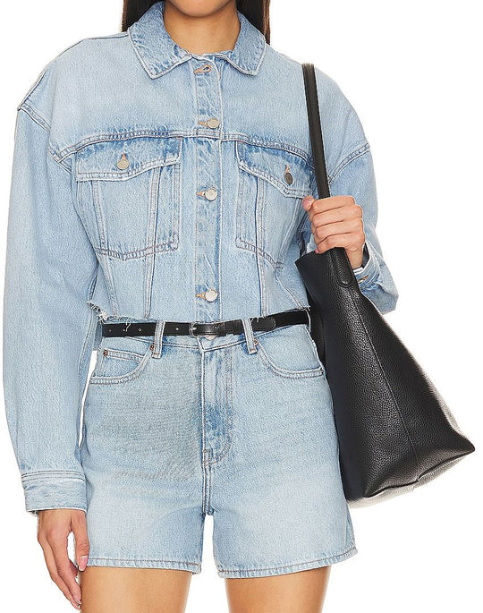  Dr Denim Giacca Sandi Jacket Stream Light Wom Dr. Denim Special_unisex Blue