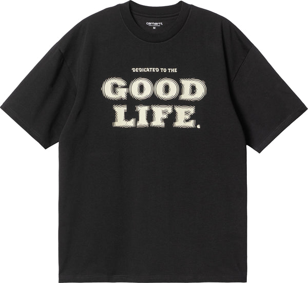 Carhartt Wip t-shirt S/S Mist tee black wax