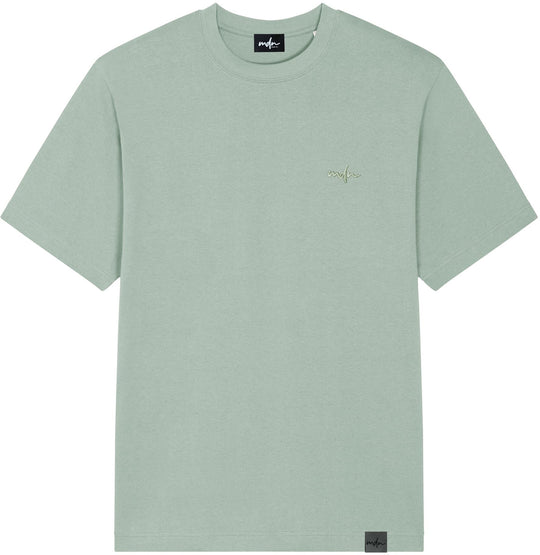  Mdn T-shirt Tonal Tee Premium Aloe Uomo Verde