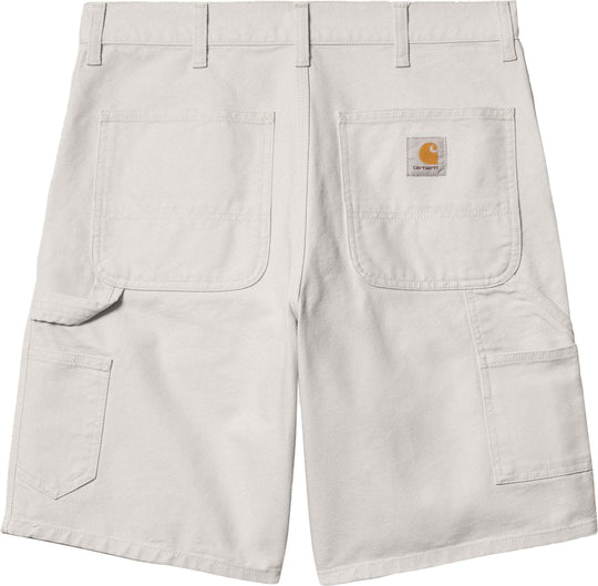  Carhartt Wip Single Knee Short Basalt Rinsed Uomo Bianco