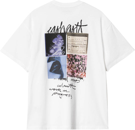  Carhartt Wip T-shirt W S/s Immerse Tee White Donna Bianco