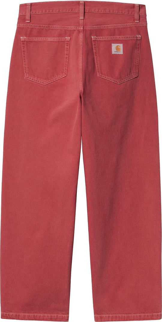  Carhartt Wip Jeans Landon Pant Tuscany Stone Dyed Uomo Rosso