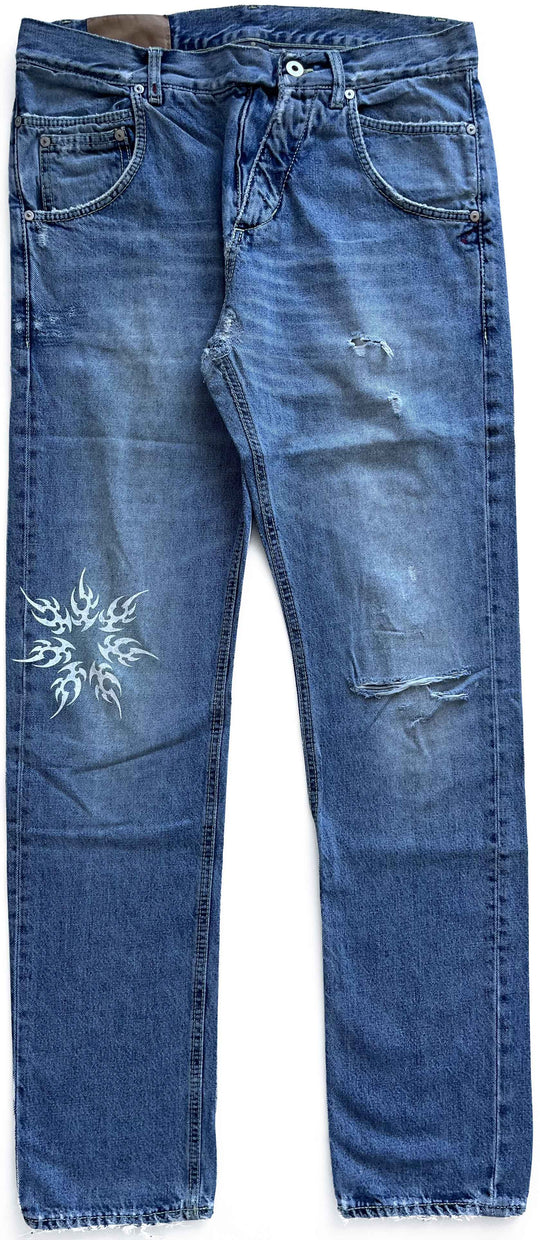  Lovely Death Dreams Jeans Strappi 38 Blue Light Uomo