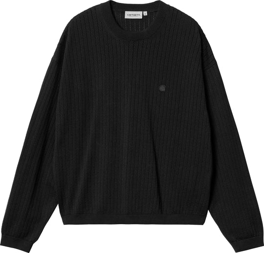  Carhartt Wip Maglione W Norlina Sweater Black Donna Nero