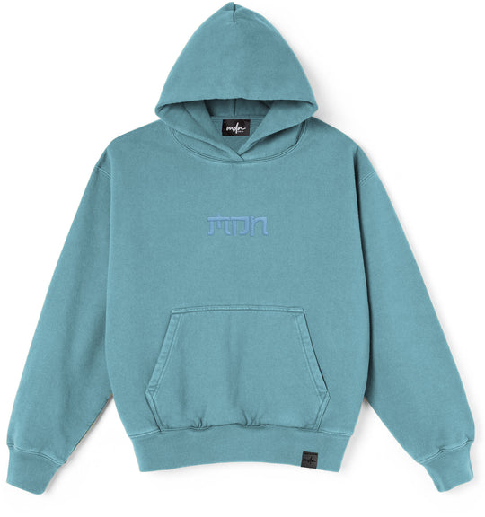  Mdn Felpa Tonal Hoodie Sky Uomo Blue