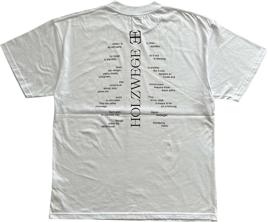  Enten Eller T-shirt Skeleton Tee White Uomo Bianco