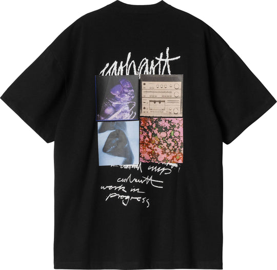  Carhartt Wip T-shirt W S/s Immerse Tee Black Donna Nero