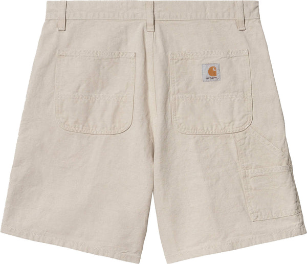 Carhartt WIP short Walter Single Knee Short natural rinsed