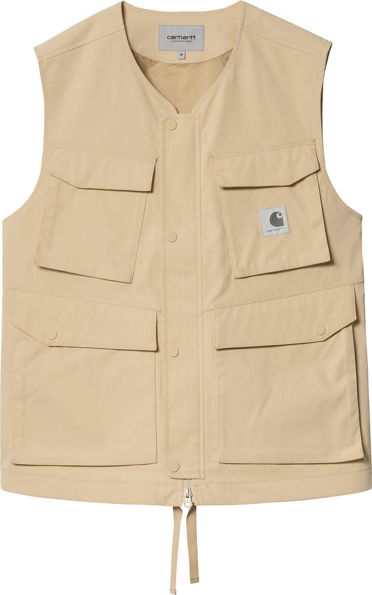  Carhartt Wip Gilet Balto Vest Cornsilk Uomo Marrone