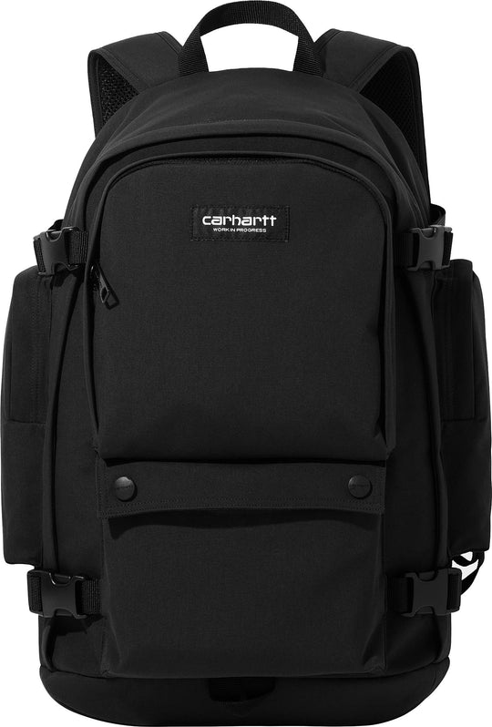  Carhartt Wip Zaino Kayton Backpack Black Uomo Nero
