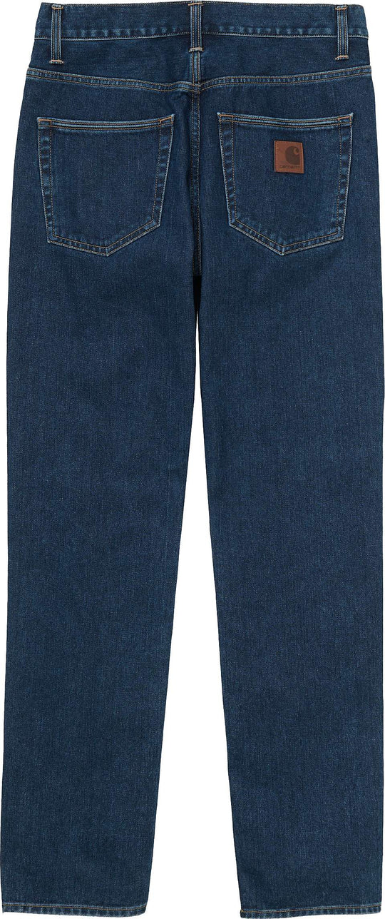  Carhartt Wip Jeans Klondike Pant Blue Stone Washed Uomo