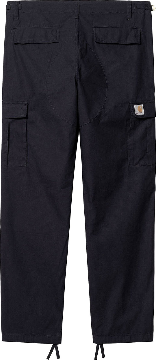  Carhartt Wip Pantalone Aviation Pant Dark Navy Rinsed Uomo Blue