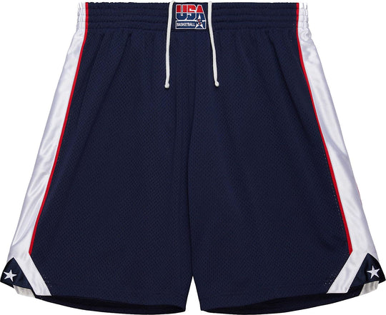  Mitchell & Ness Nba Dark Shorts Usa 2000 Navy Mitchell E Ness Uomo Blue