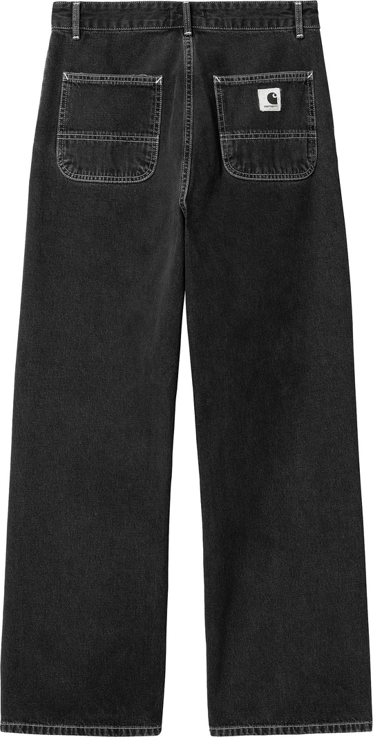 Carhartt Wip Jeans W Simple Pant Black Stone Washed Special_unisex Nero