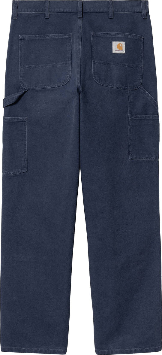  Carhartt Wip Pantalone Double Knee Pant Air Force Blue Aged Canvas Special_unisex